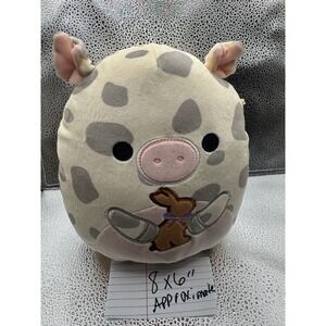 Squishmallows Rosie the Pig 8 Inch Stuffed Animal Easter Bunny Plush 2025 Toy